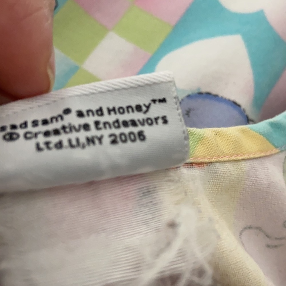 Sad Sam And Honey Scrub Top Pastels - Picture 6 of 6